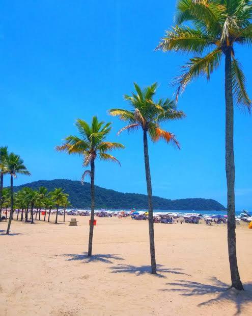 Kitnet Pe Na Areia Vista Mar - Boqueirao Praia Grande-Sp Daire Praia Grande  Dış mekan fotoğraf